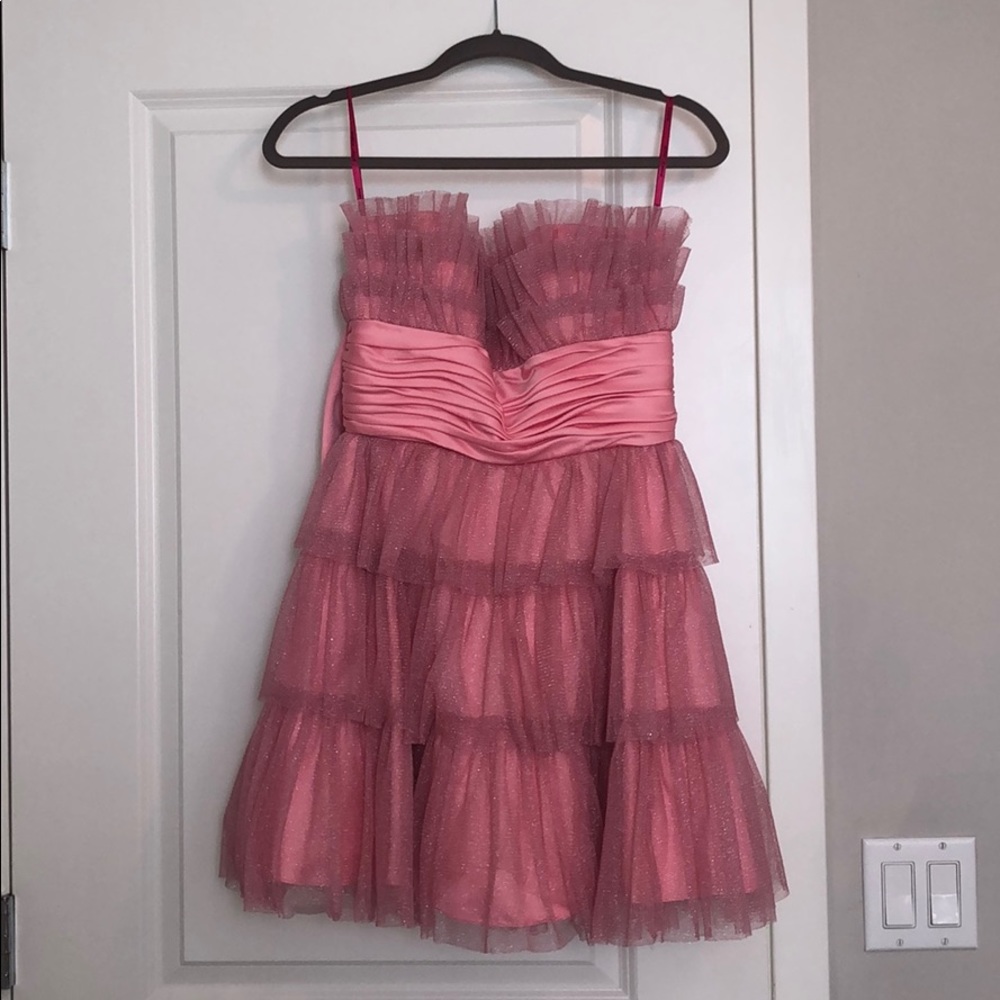BETSEY JOHNSON Pink Bow Dress